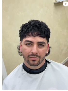 Mullet rizado